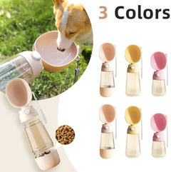 Portable Dog Water Bottle for Travel, Hiking & Outdoor Adventures